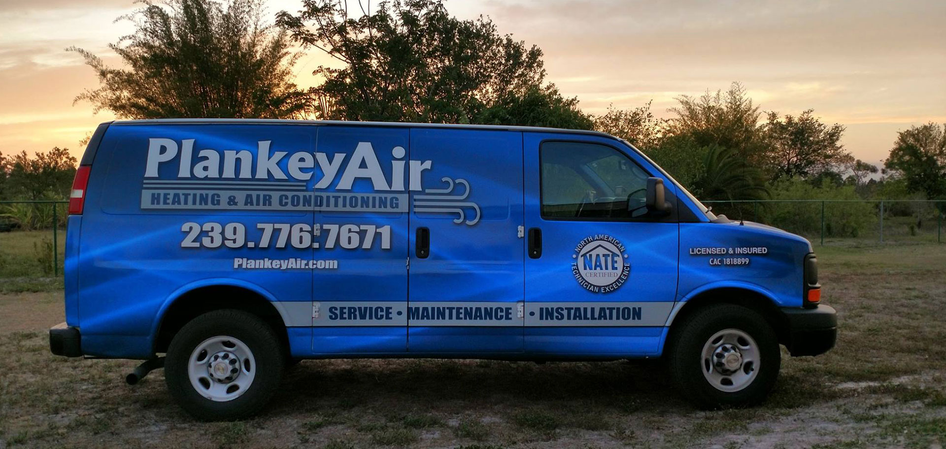 HVAC Contractor, Air Conditioning Repair Naples, FL Plankey Air LLC